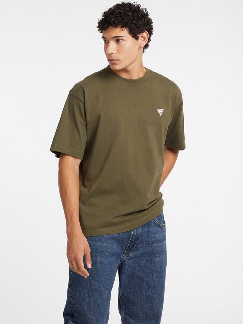 Guess Mini Patch Tee Groen | GUESS-SN30637