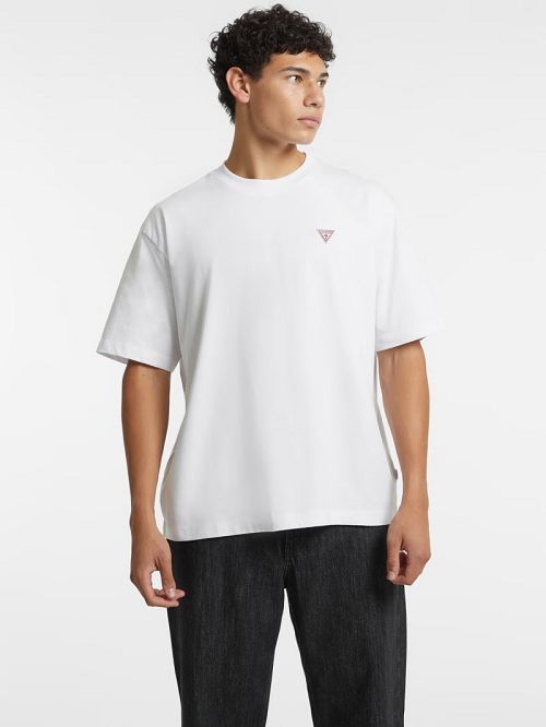 Guess Mini Patch Tee Wit | GUESS-SN30668