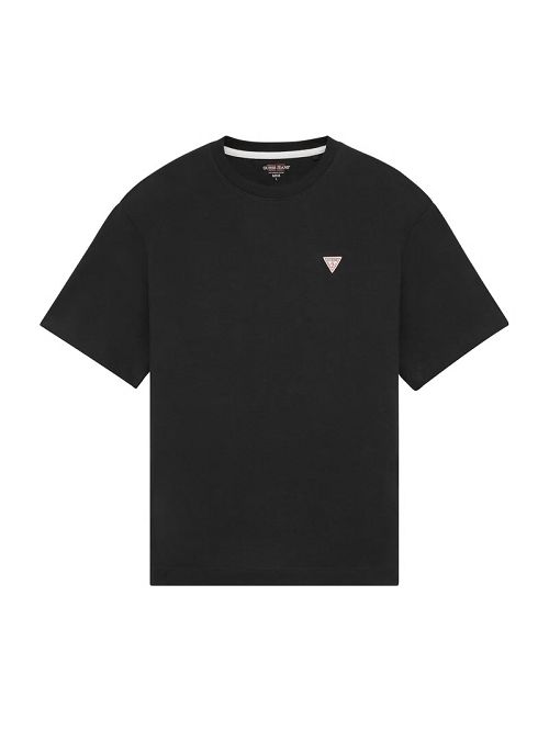 Guess Mini Patch Tee Zwart | GUESS-SN30646
