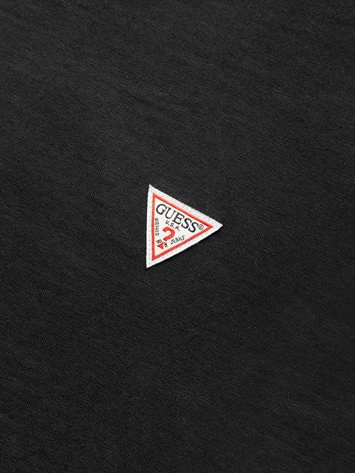 Guess Mini Patch Tee Zwart | GUESS-SN30646