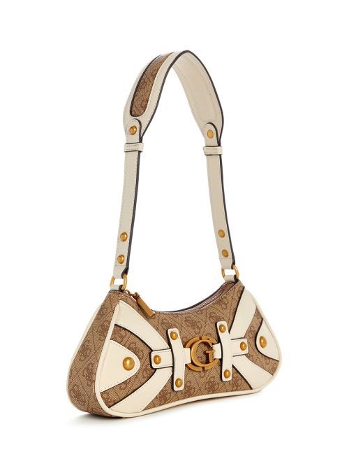 Guess Mintha Mini Top-Zip Shoulder Bag Multi | GUESS-SN29179