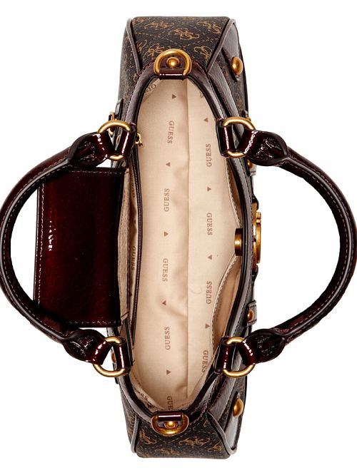 Guess Mintha Small Satchel Bruin | GUESS-SN28694