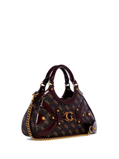 Guess Mintha Small Satchel Bruin | GUESS-SN29213