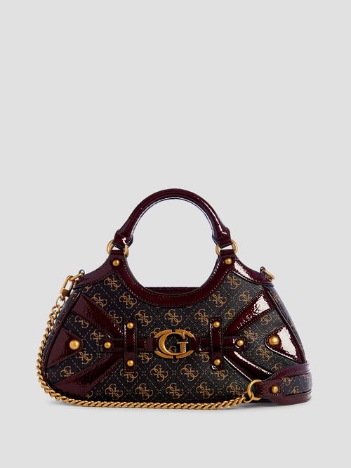 Guess Mintha Small Satchel Bruin | GUESS-SN29213