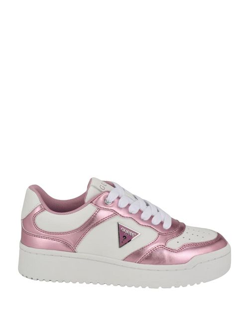 Guess Miram Two-Tone Sneakers Roze Goud | GUESS-SN29558