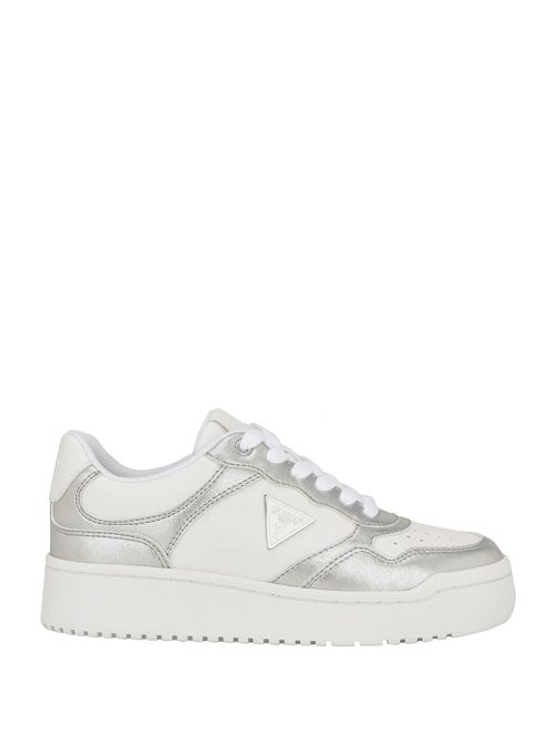 Guess Miram Two-Tone Sneakers Wit | GUESS-SN29559