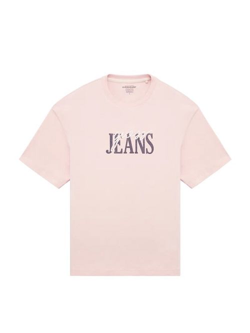 Guess Mixed Logo Tee Roze | GUESS-SN30491
