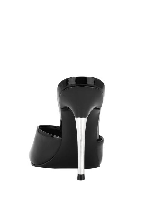 Guess Molle Metal Stiletto Heels Zwart | GUESS-SN29852