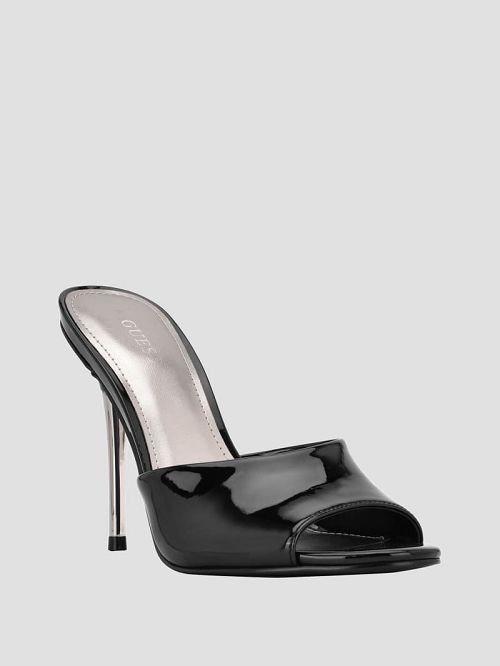 Guess Molle Metal Stiletto Heels Zwart | GUESS-SN29852