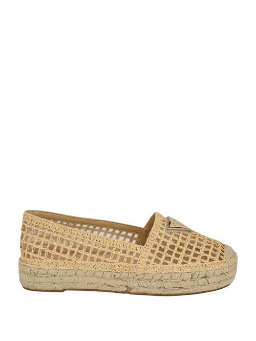 Guess Mones Espadrille Flats Beige | GUESS-SN29878
