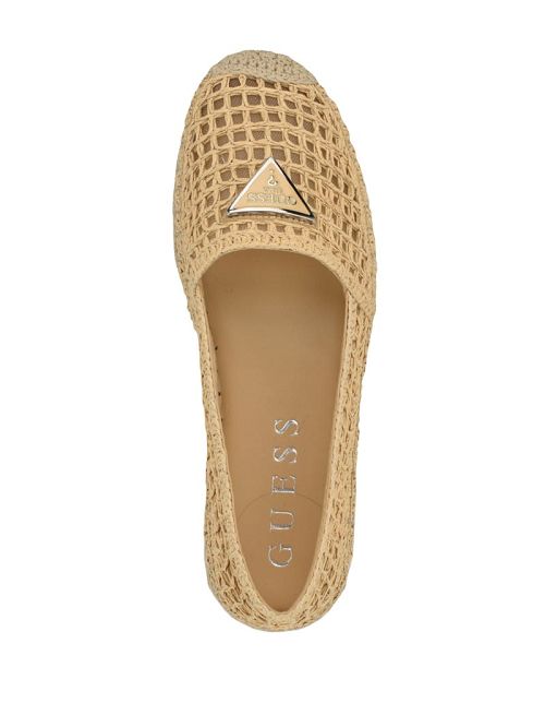 Guess Mones Espadrille Flats Beige | GUESS-SN29878
