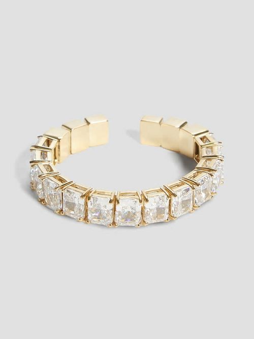 Guess Multi Crushed Ice Bangle Goud | GUESS-SN30327