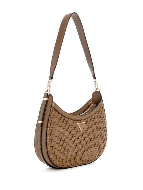 Guess Murielle Woven Hobo Bruin | GUESS-SN29169