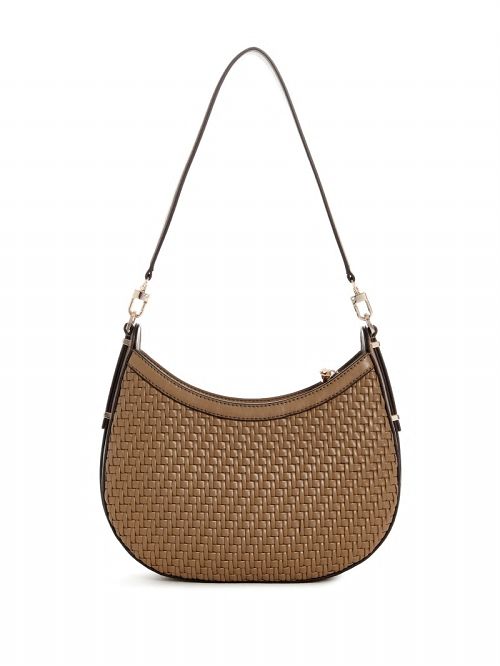 Guess Murielle Woven Hobo Bruin | GUESS-SN29169
