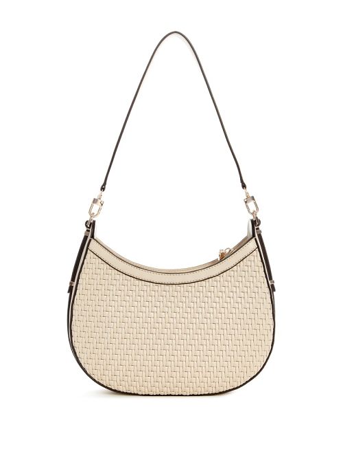 Guess Murielle Woven Hobo Wit | GUESS-SN29171