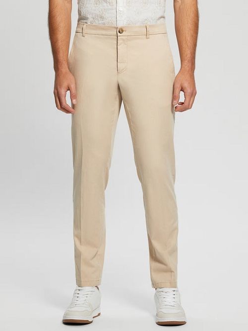Guess Myron Dress Pants Beige | GUESS-SN31402