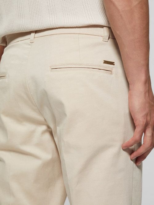 Guess Myron Dress Pants Beige | GUESS-SN31442
