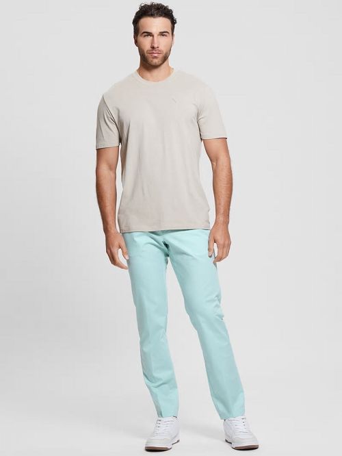 Guess Myron Dress Pants Turquoise | GUESS-SN31397