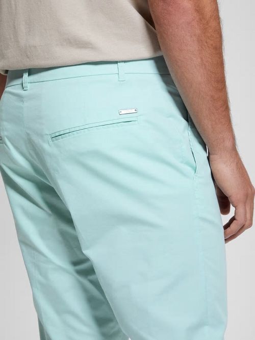 Guess Myron Dress Pants Turquoise | GUESS-SN31397