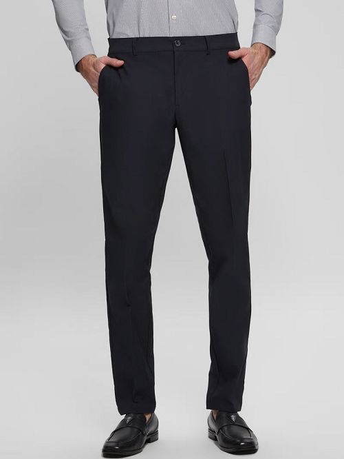 Guess Myron Tech-Stretch Dressy Pants Blauw | GUESS-SN31422