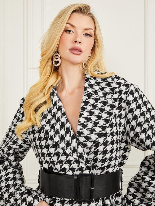 Guess Natasha Wool-Blend Coat Multi | GUESS-SN27973