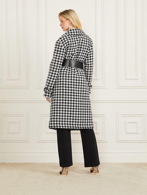 Guess Natasha Wool-Blend Coat Multi | GUESS-SN27973