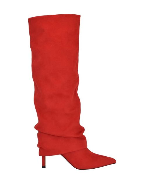 Guess Natha Suede Slouchy Boots Rood | GUESS-SN29931