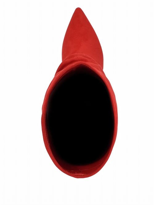 Guess Natha Suede Slouchy Boots Rood | GUESS-SN29931