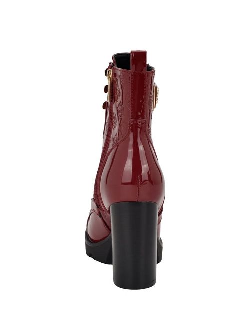 Guess Neady Patent Booties Rood | GUESS-SN29930