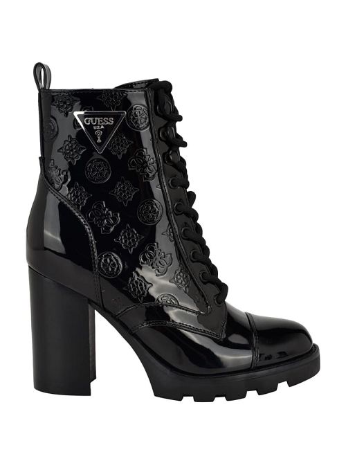 Guess Neady Patent Booties Zwart | GUESS-SN29938