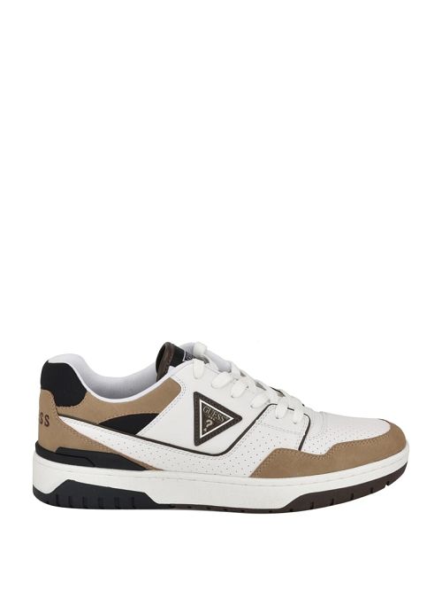 Guess Nelsi Color-Block Sneakers Beige | GUESS-SN31891