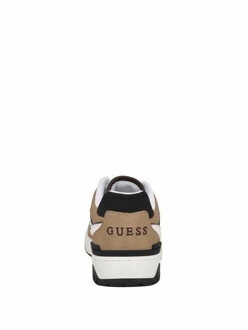 Guess Nelsi Color-Block Sneakers Beige | GUESS-SN31891