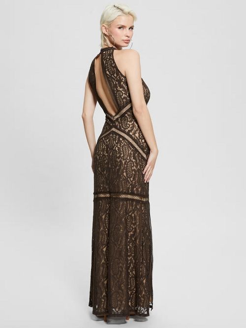 Guess New Liza Dress Bruin | GUESS-SN26901