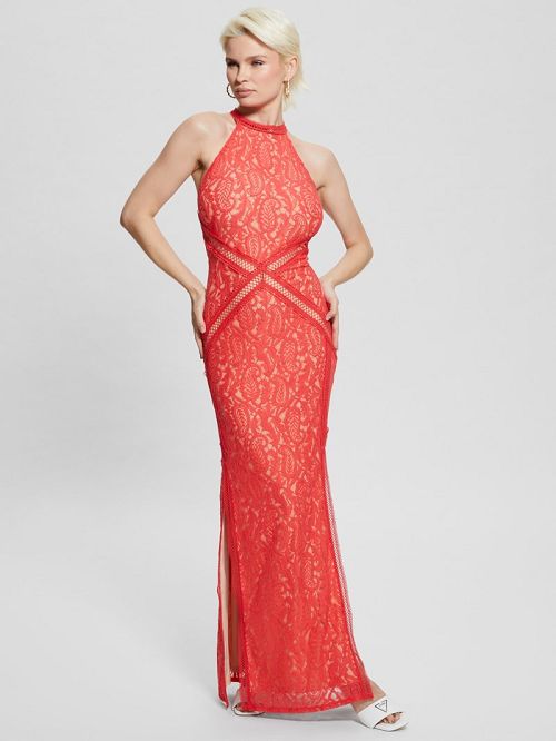 Guess New Liza Dress Rood | GUESS-SN26847