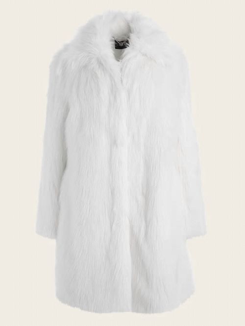 Guess New Monique Coat Wit | GUESS-SN27888