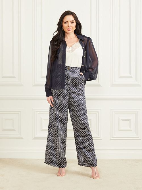 Guess New Monogram Pant Multi | GUESS-SN28243