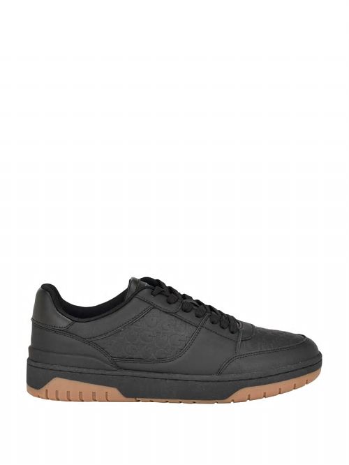 Guess Nivi Debossed Sneakers Zwart | GUESS-SN31898