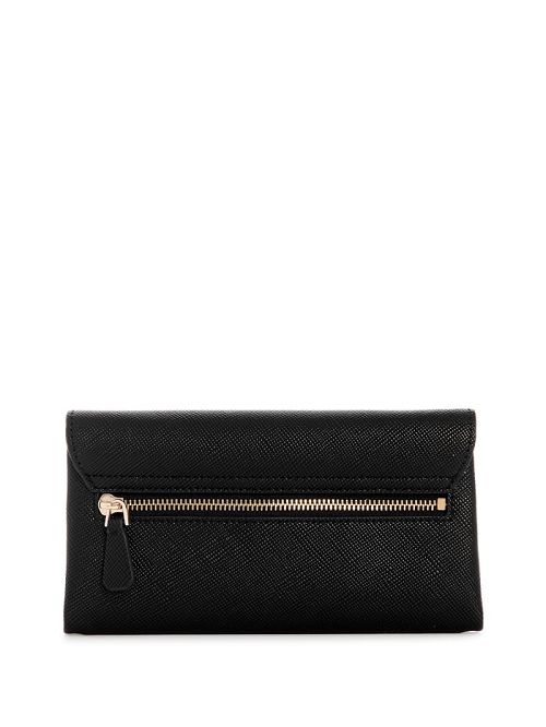 Guess Noelle Crossbody Organizer Zwart | GUESS-SN29480