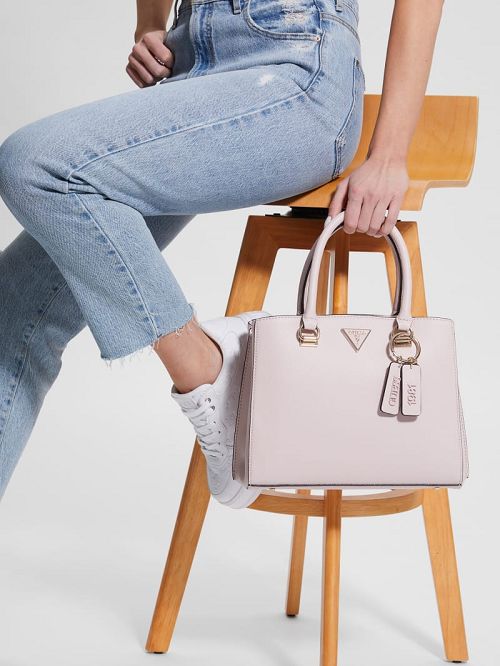 Guess Noelle Girlfriend Satchel Roze | GUESS-SN29299