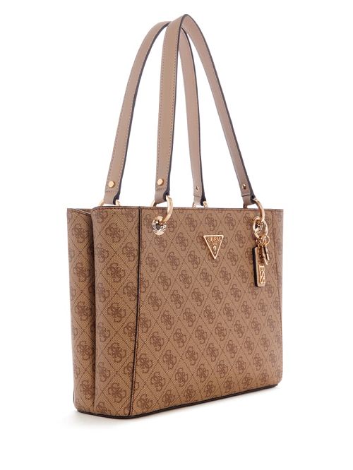 Guess Noelle Quattro G Small Noel Tote Bruin | GUESS-SN29455
