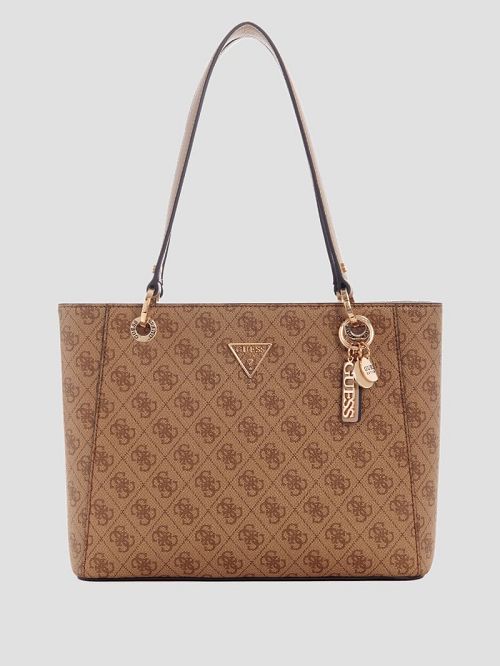 Guess Noelle Quattro G Small Noel Tote Bruin | GUESS-SN29455