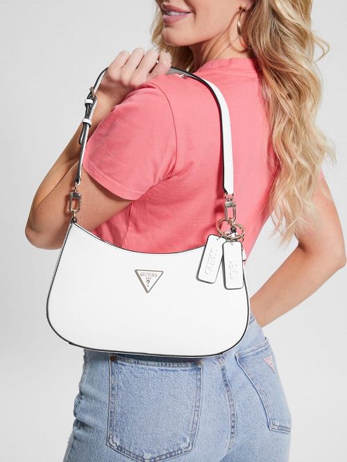 Guess Noelle Shoulder Bag Wit | GUESS-SN29141