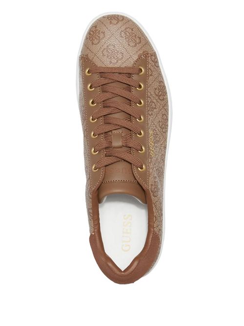 Guess Nola Quattro G Low-Top Sneakers Bruin | GUESS-SN31896