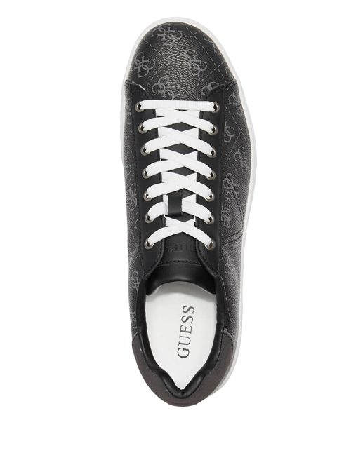 Guess Nola Quattro G Low-Top Sneakers Zwart | GUESS-SN31897