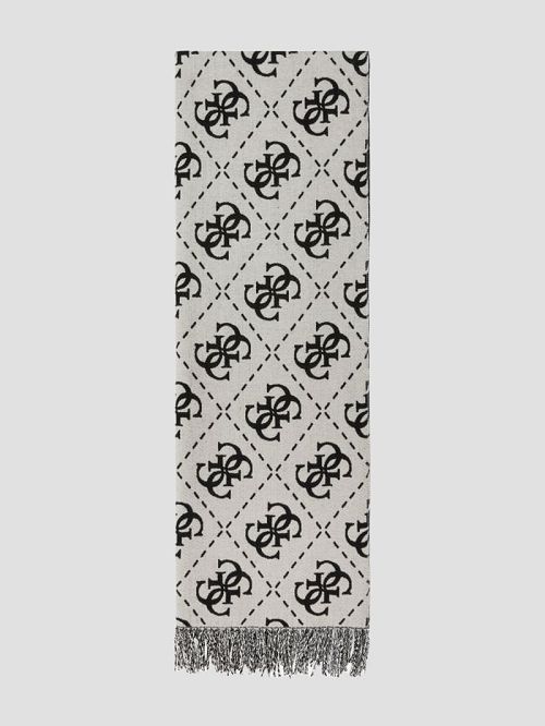 Guess Nolana Quattro G Scarf Zwart | GUESS-SN30186