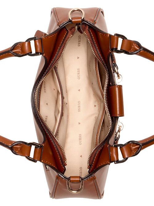 Guess Nolana Small Girlfriend Satchel Bruin | GUESS-SN29326
