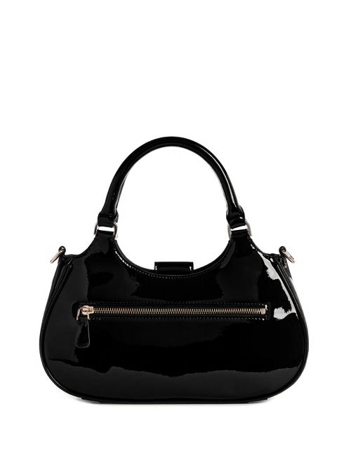 Guess Nolana Small Girlfriend Satchel Zwart | GUESS-SN28840