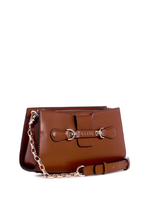 Guess Nolana Top-Zip Crossbody Bruin | GUESS-SN29035
