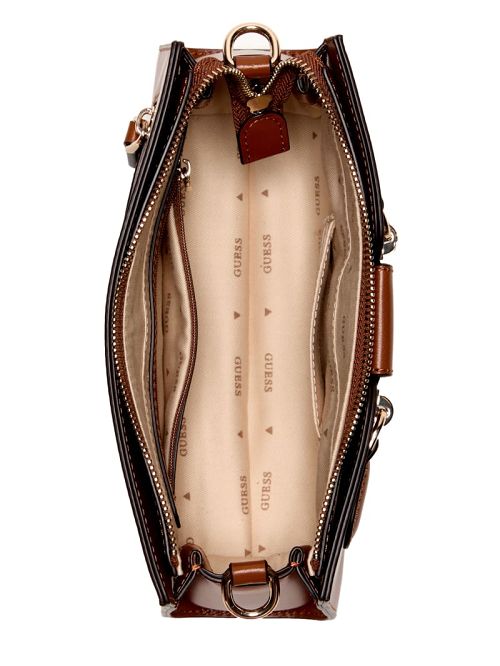 Guess Nolana Top-Zip Crossbody Bruin | GUESS-SN29035
