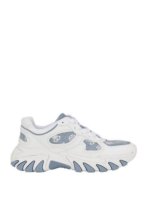 Guess Norina Peony Jogger Sneakers Zwart Wit | GUESS-SN29501